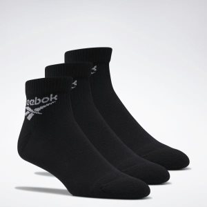 Reebok Classic Foundation Ankle Socken Damen - Schwarz - DE 849-ZDY